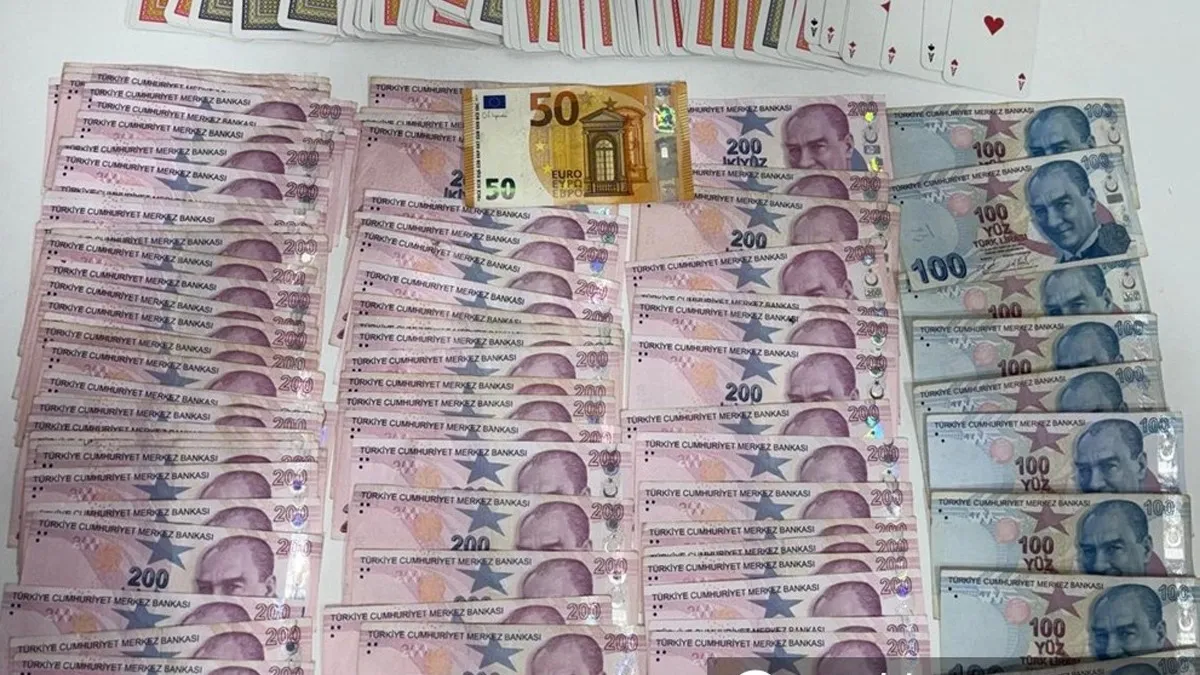 Samsun'da kumar oynayan 5 kişiye 58 bin 20 lira ceza!
