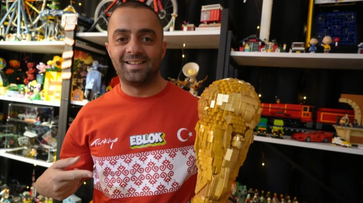 Samsun'da lego ve model araba koleksiyonu oluşturdu: Hedefi müze açmak