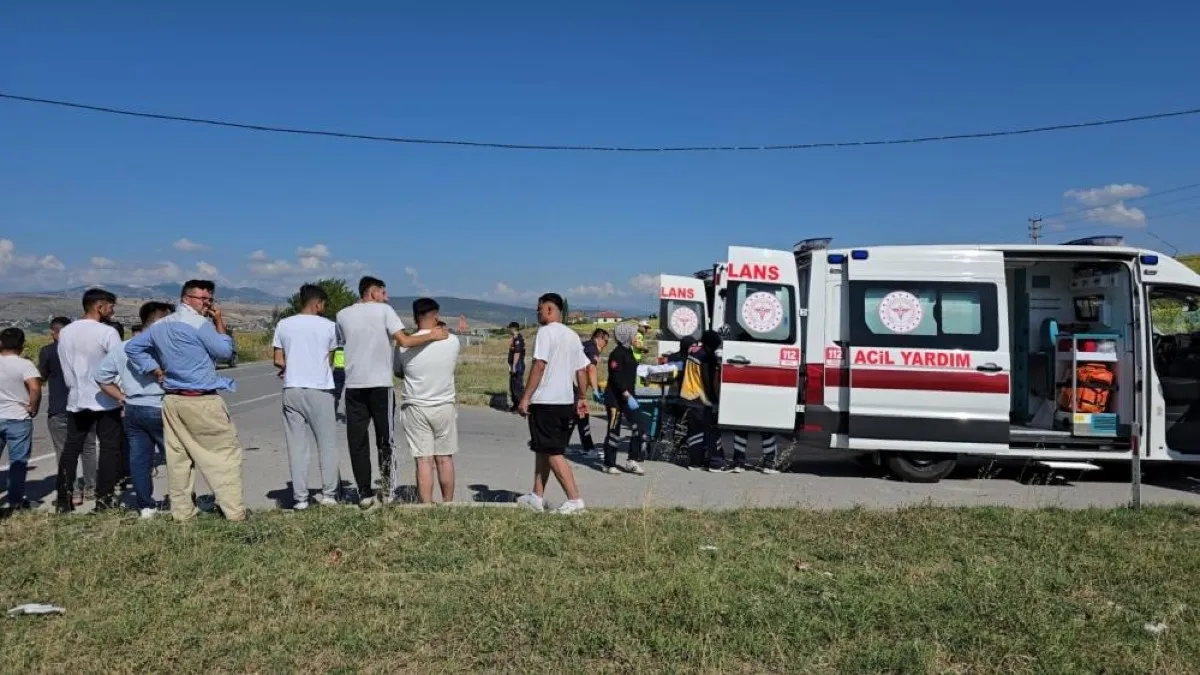 Samsun’da motosikletler çarpıştı: 3 yaralı
