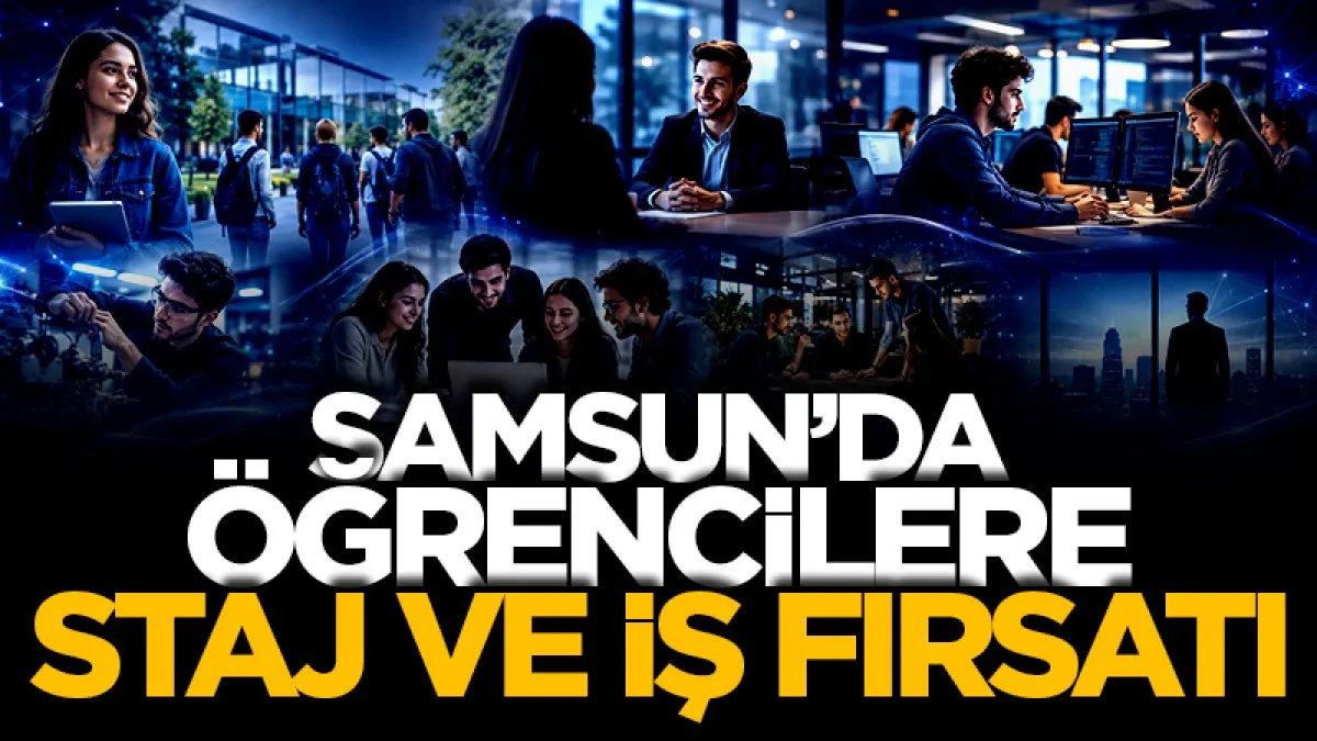 Samsun'da MYO'dan öğrencilere staj ve istihdam imkanı