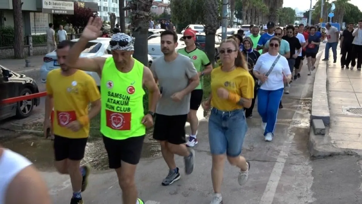 Samsun'da organ bağışı için farkındalık koşusu