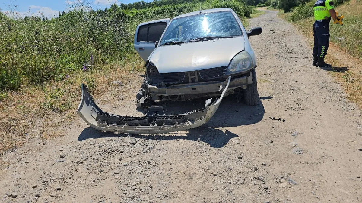 Samsun'da otomobil şarampole düştü: 3 yaralı