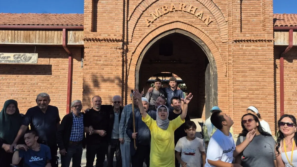 Samsun'da özel gereksinimli bireylere yönelik doğa kampı düzenlendi