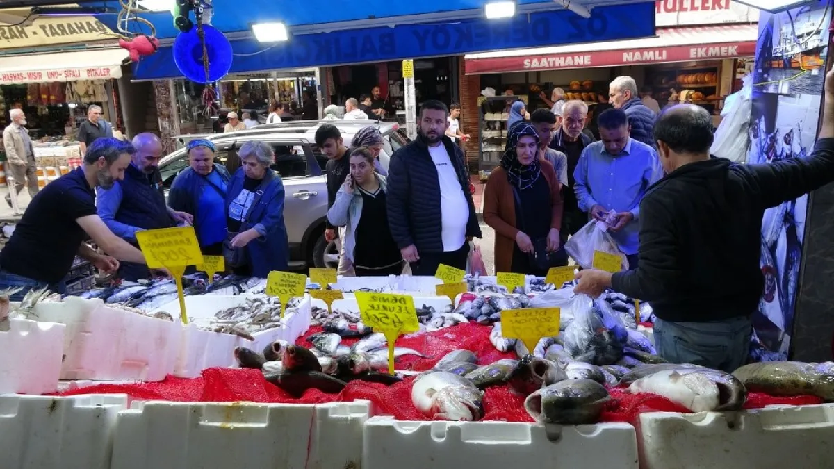 Samsun’da palamudun fiyatı düştü, vatandaş tezgahlara akın etti