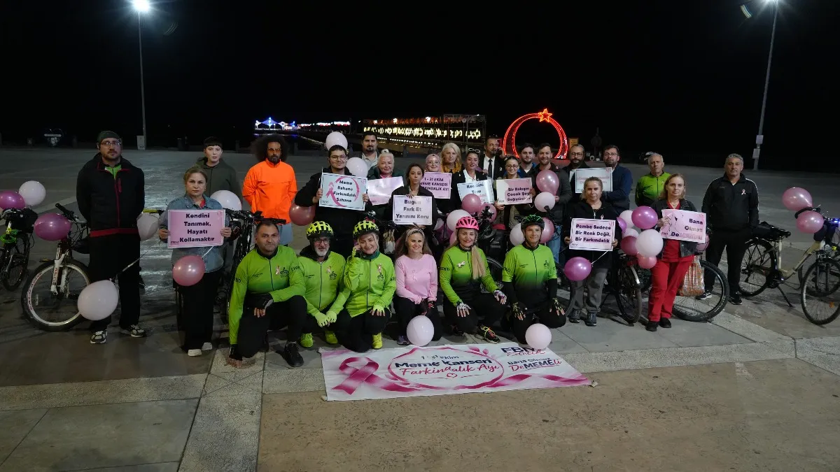 Samsun’da pembe balonlarla erken teşhis çağrısı