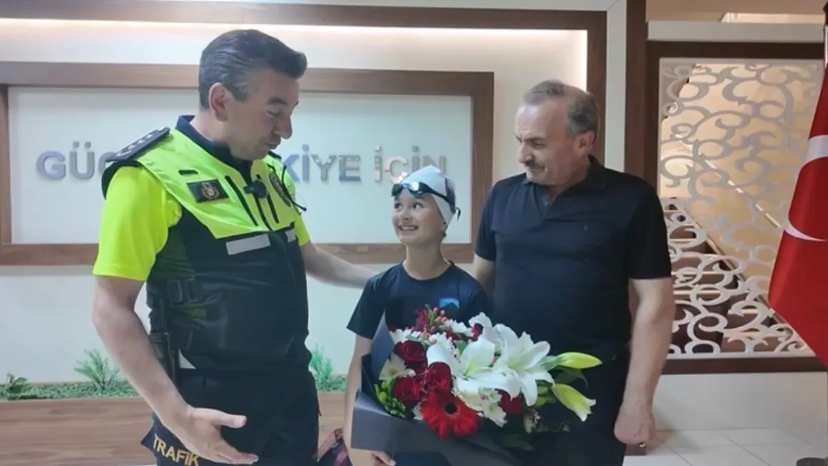 Samsun’da Şehit kızı Eylül Asel gurur kaynağı oldu