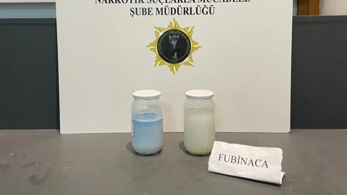 Samsun'da şok operasyon: Likit sentetik uyuşturucu ele geçirildi