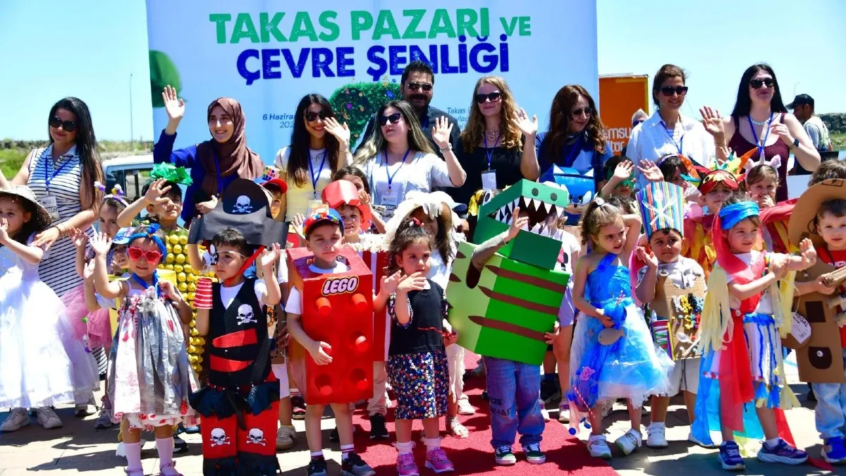 Samsun’da Takas Pazarı ve Çevre Şenliği yoğun ilgi hördü