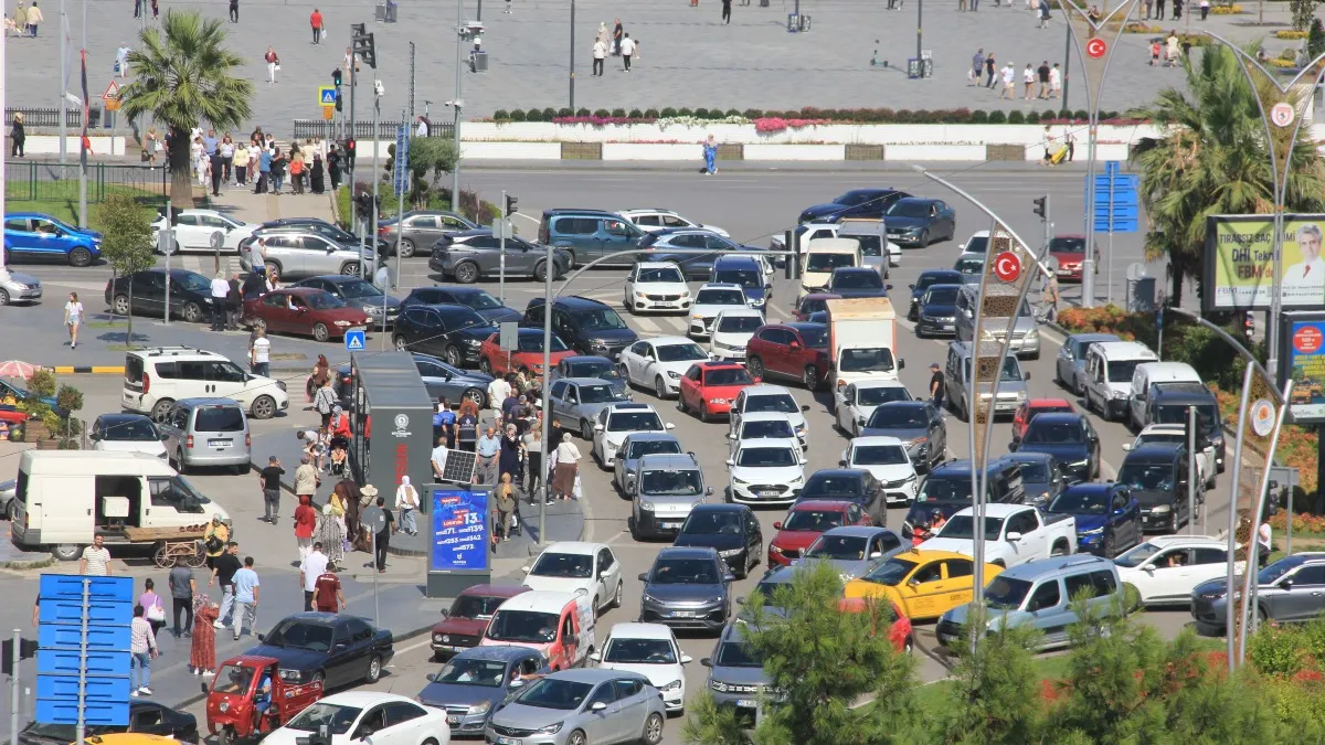 Samsun'da taşıt sayısı 555 bini aştı