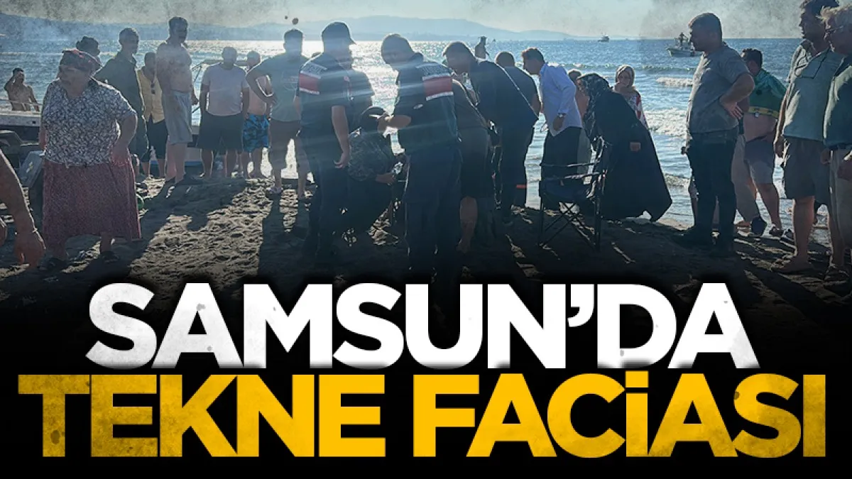 Samsun'da tekne alabora oldu: 3 kişi kurtarıldı, 3 kişi kayıp