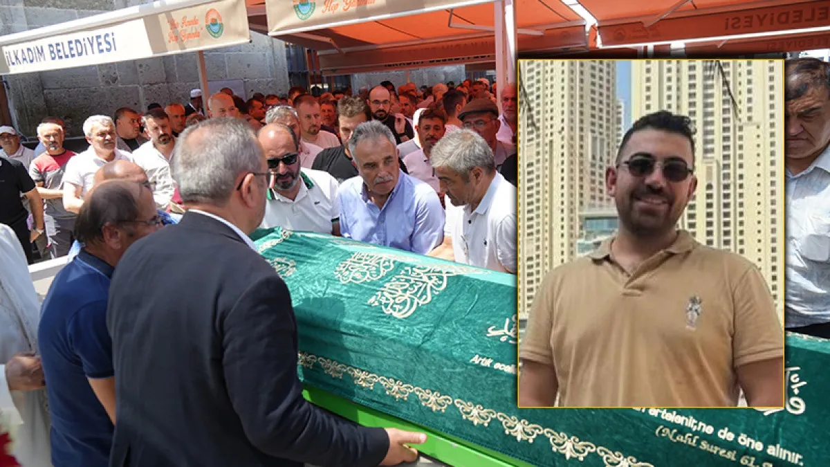 Samsun'da trafik kazasında hayatını kaybeden genç motosikletçi, son yolculuğuna uğurlandı