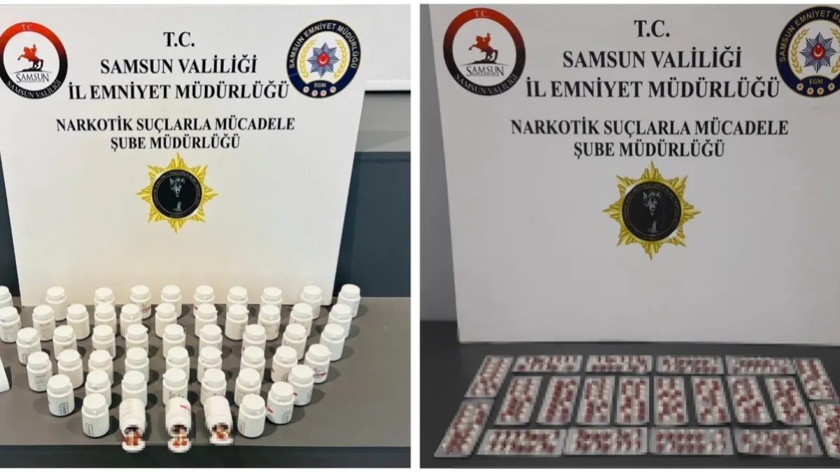 Samsun'da uyuşturucu operasyonu: Çok sayıda gözaltı