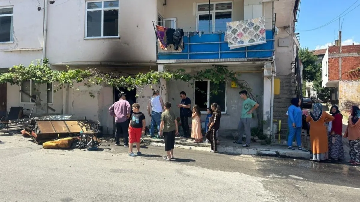 Samsun'da yangın paniği: İtfaiye zamanında müdahale etti