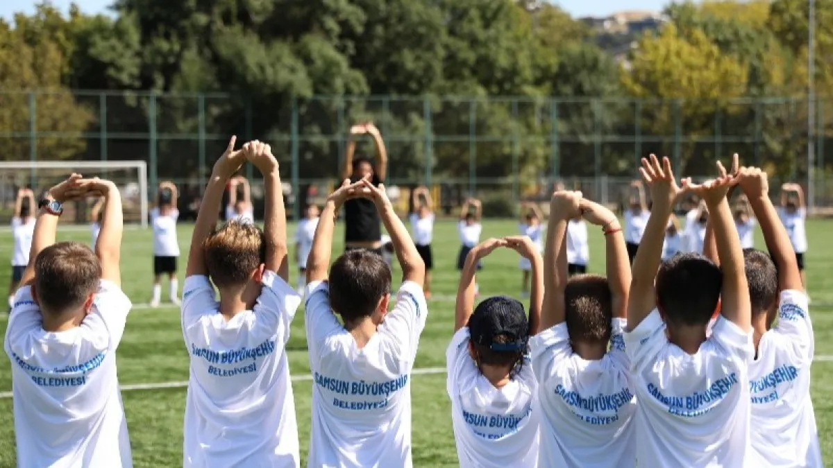 Samsun’da yaz spor okullarına yoğun ilgi