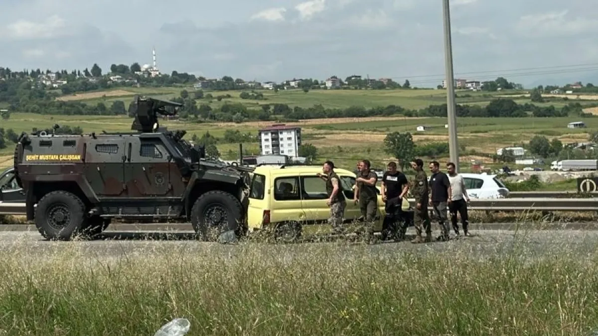 Samsun'da zincirleme trafik kazası: 1 yaralı