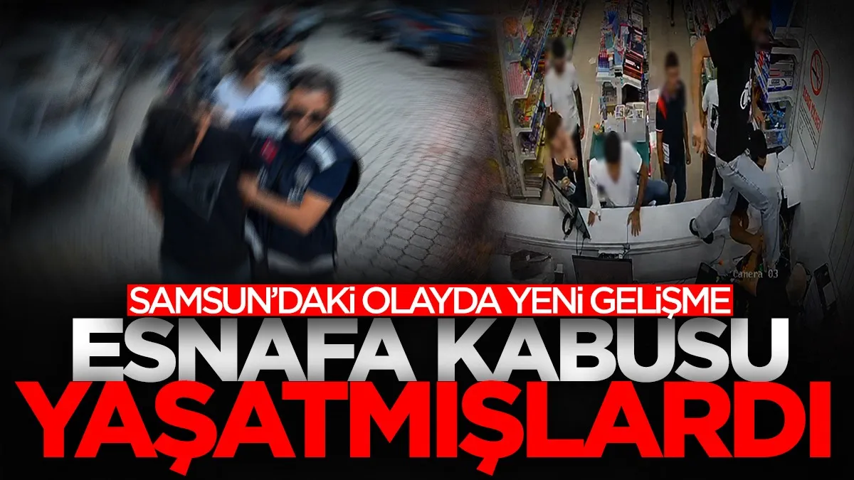Samsun'daki kırtasiyeci dehşetinde yeni gelişme! Tutuklandılar...