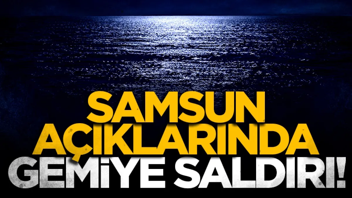 Samsun’dan çıkan Ro-Ro gemisine dronlu saldırı