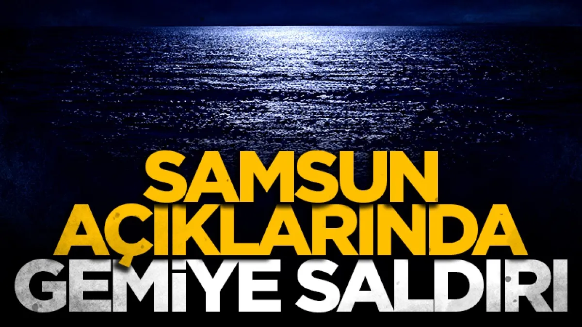 Samsun’dan çıkan Ro-Ro gemisine dronlu saldırı