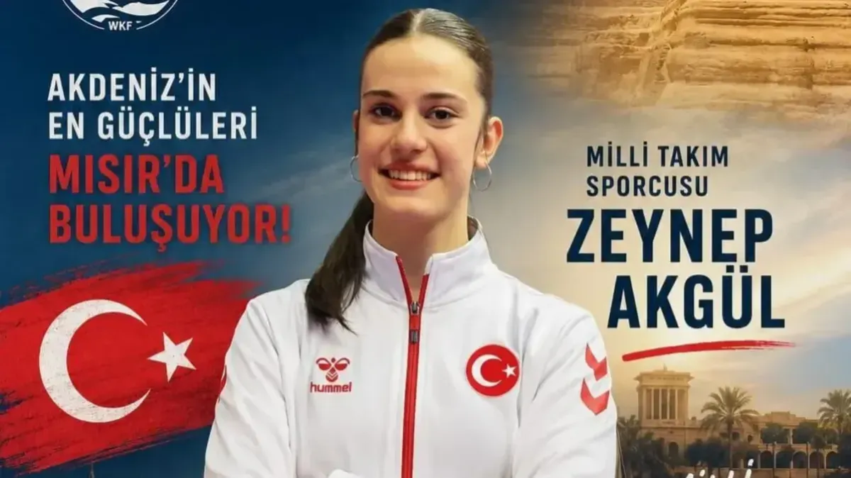 Samsunlu karateci Zeynep Akgül madalya peşinde