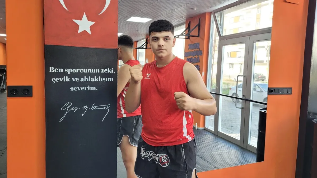 Samsunlu Taha’nın hedefi dünya şampiyonluğu
