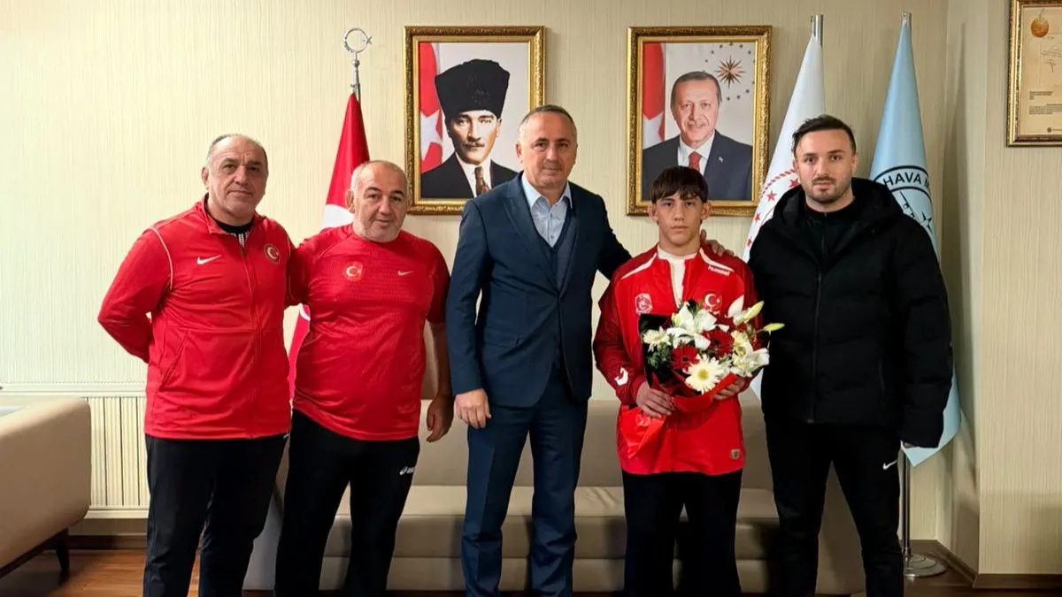 Samsunlu Yusuf Ayaz Balkan şampiyonu oldu