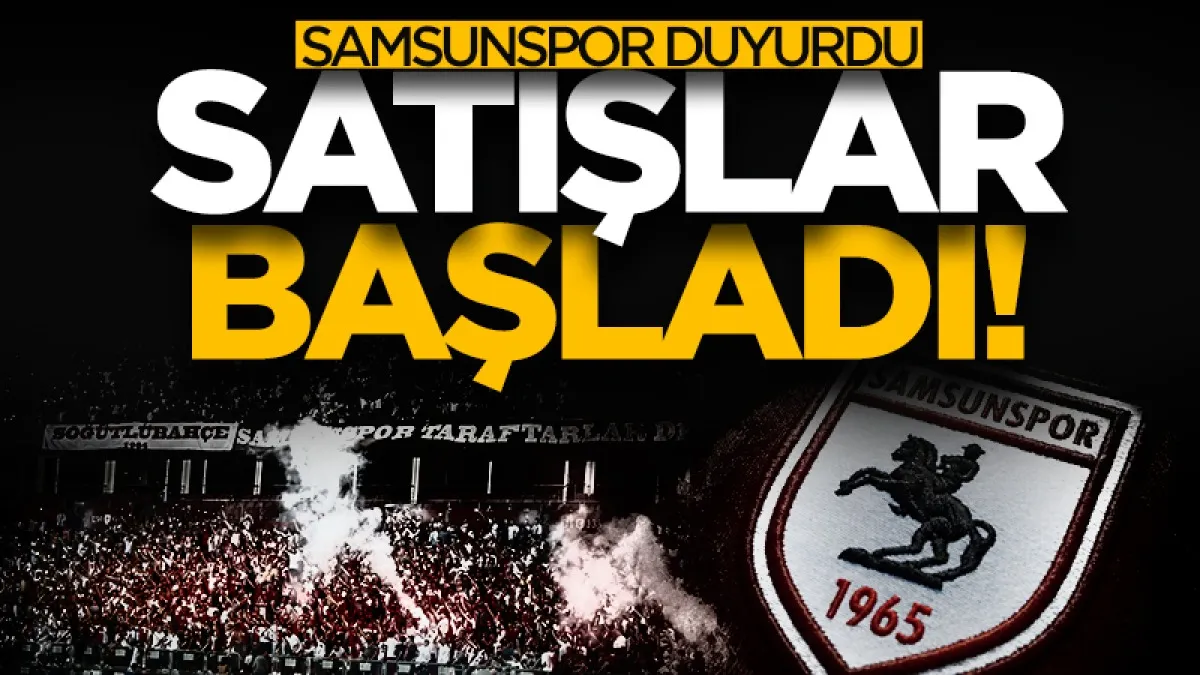 Samsunspor 2026-27 sezonu kombine satışları başladı