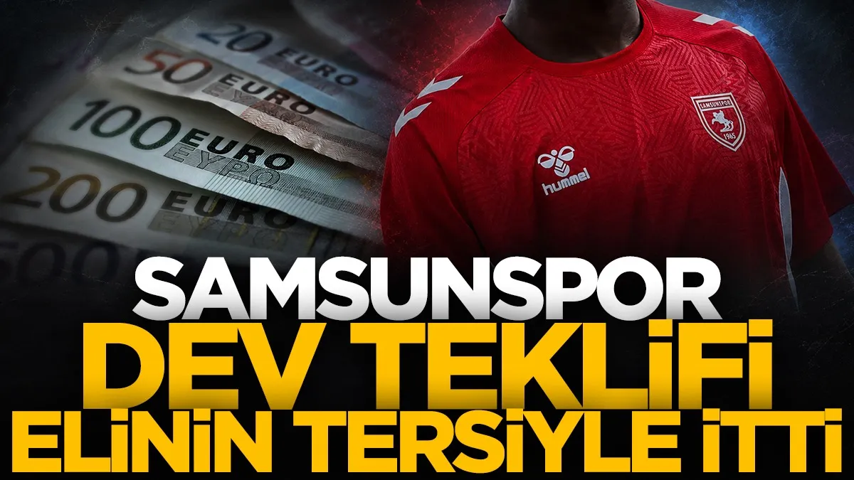 Samsunspor Ali Diabate için gelen dev teklifi elinin tersiyle itti