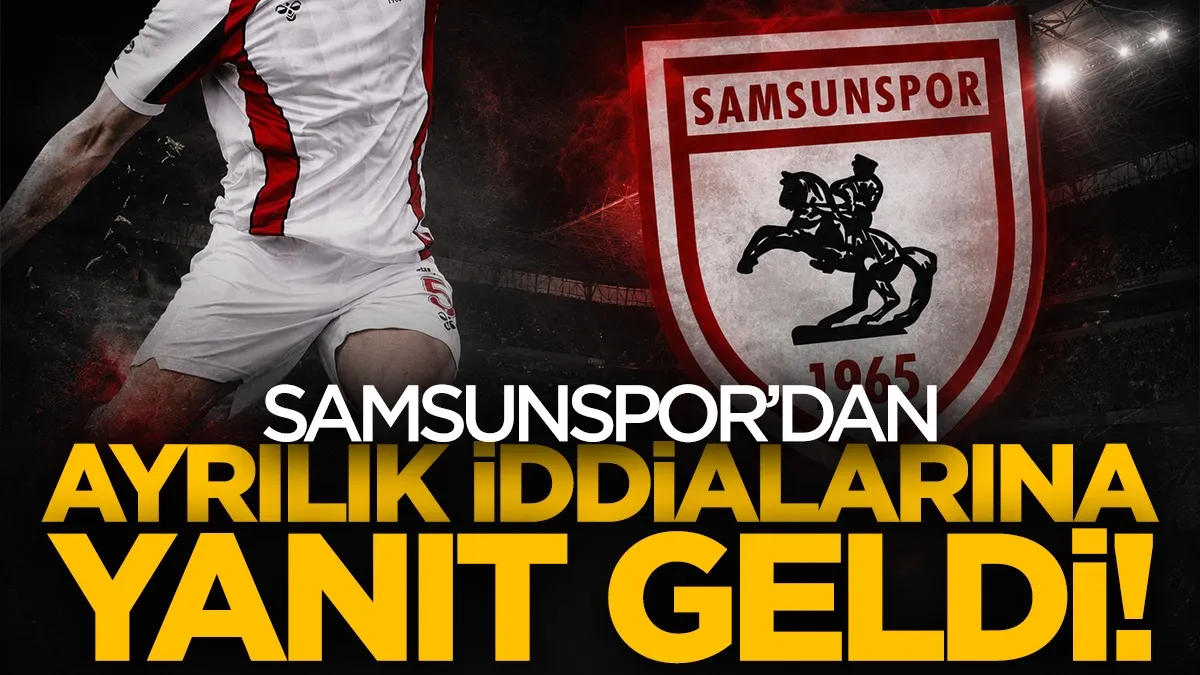 Samsunspor ayrılık iddialarına açıklık getirdi! Makoumbou, Tomasson, Marius ve Ndiaye...