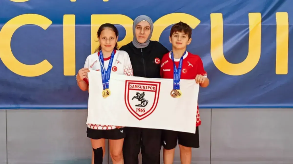 Samsunspor badmintonda zirveye çıktı