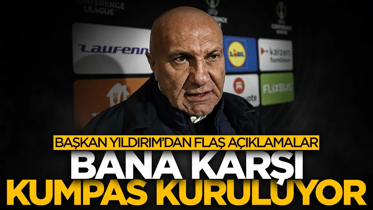 Samsunspor Başkanı Yıldırım’dan flaş çıkış: Bana yönelik organize bir karalama var