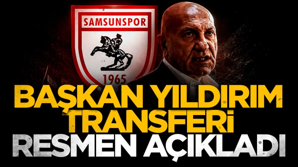 Samsunspor Başkanı Yüksel Yıldırım Sekongo transferini resmen açıkladı