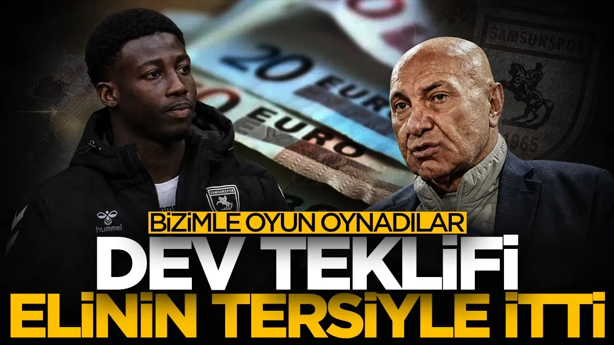 Samsunspor Başkanı Yüksel Yıldırım’dan Diabate transferi için bomba açıklama: “Bizimle resmen oyun oynadılar”