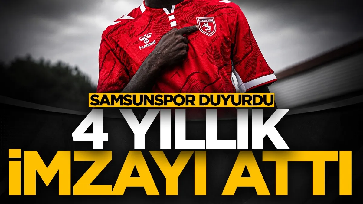 Samsunspor, Cheick Tidiane Diabate ile 4 yıllık sözleşme imzaladı