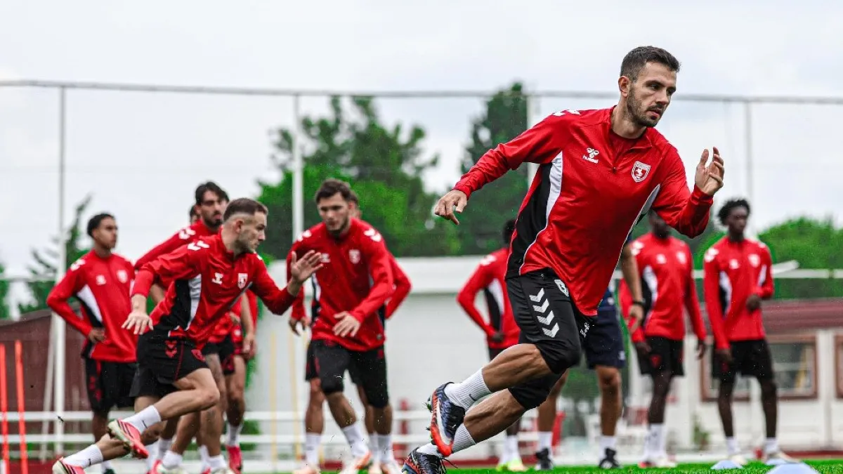 Samsunspor, Erzurumspor FK maçının hazırlıklarını sürdürdü