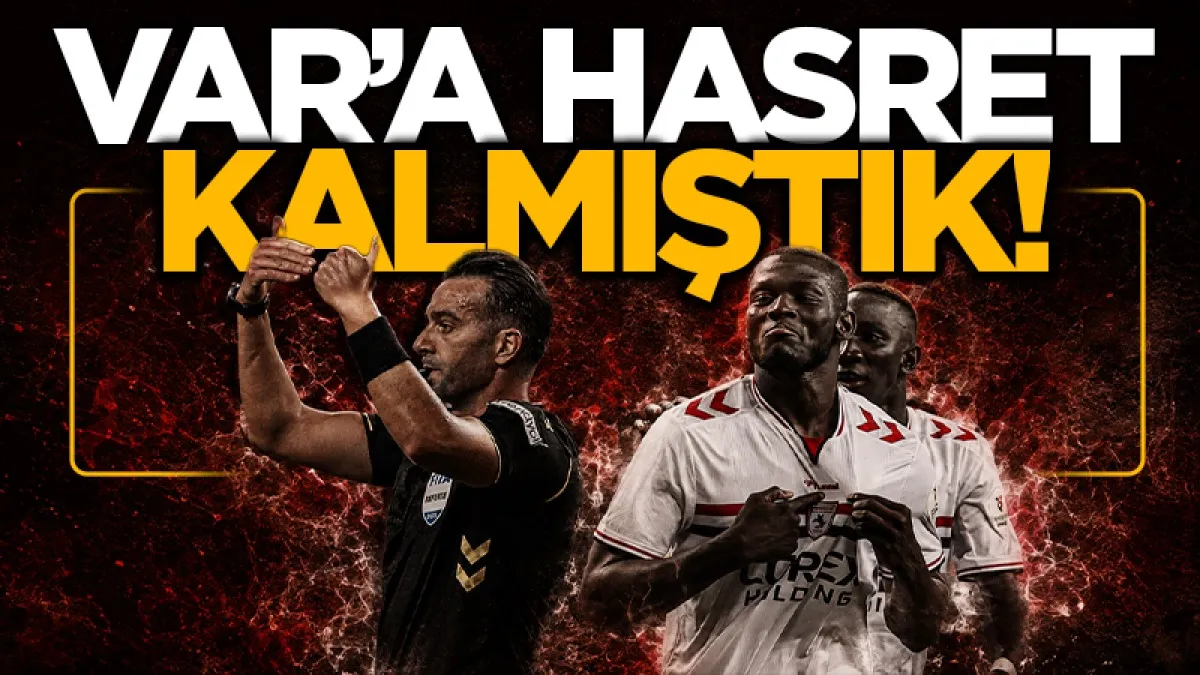 Samsunspor-Göztepe karşılaşmasında VAR’dan gelen 2 penaltı!