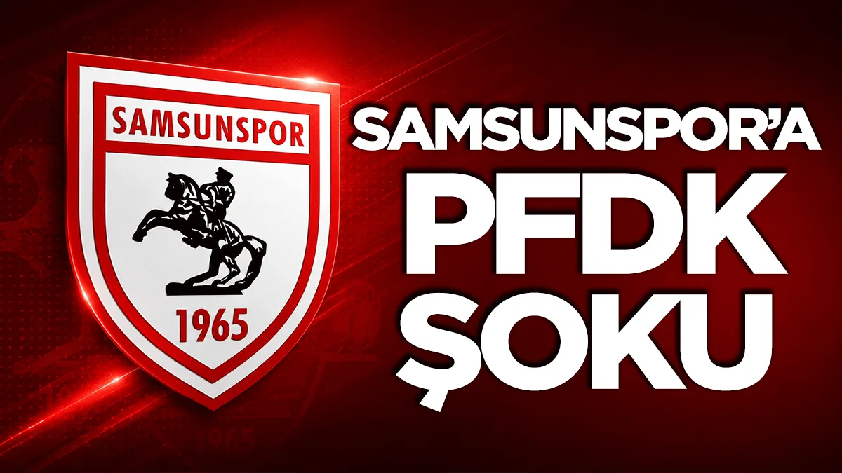 Samsunspor, Göztepe maçı sonrası PFDK’ya sevk edildi