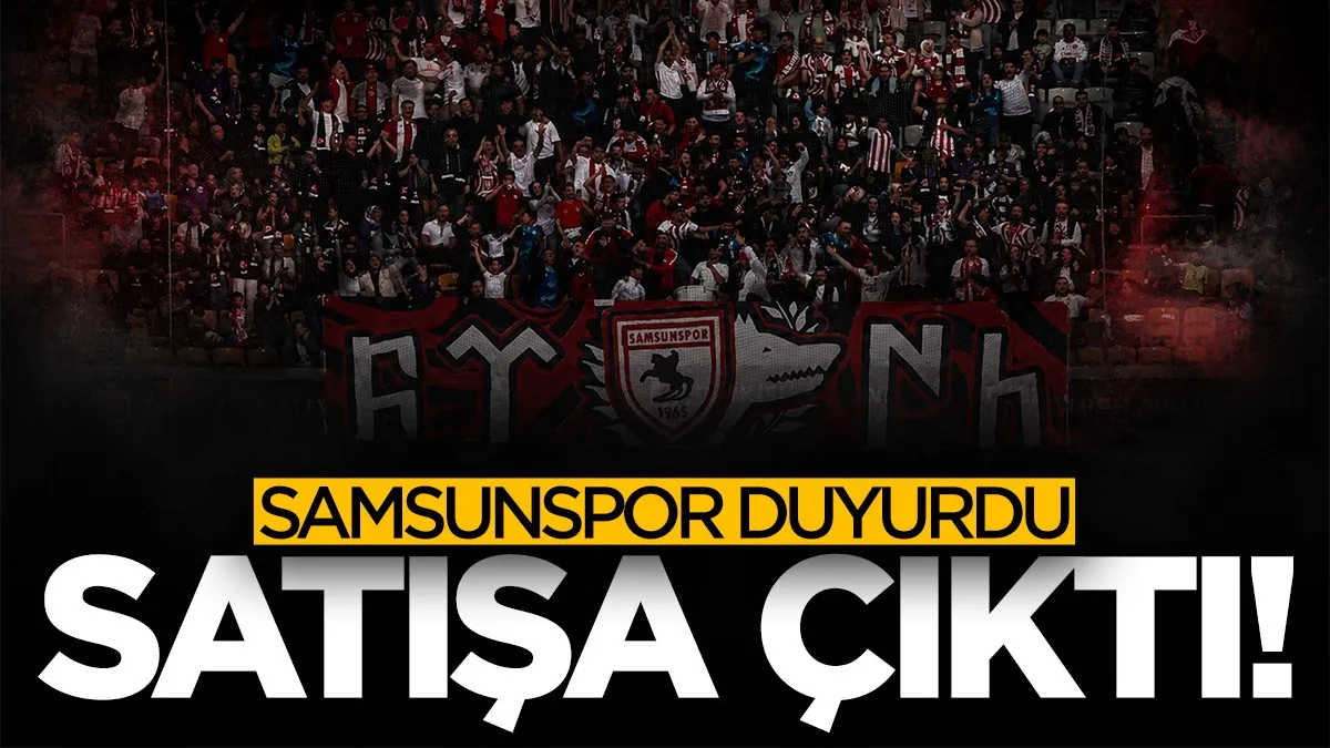 Samsunspor-Göztepe maçının biletleri satışa çıktı!