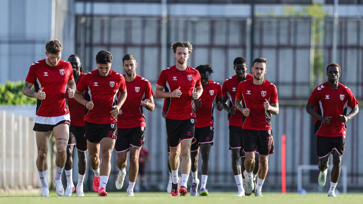 Samsunspor, Göztepe maçının hazırlıklarına başladı