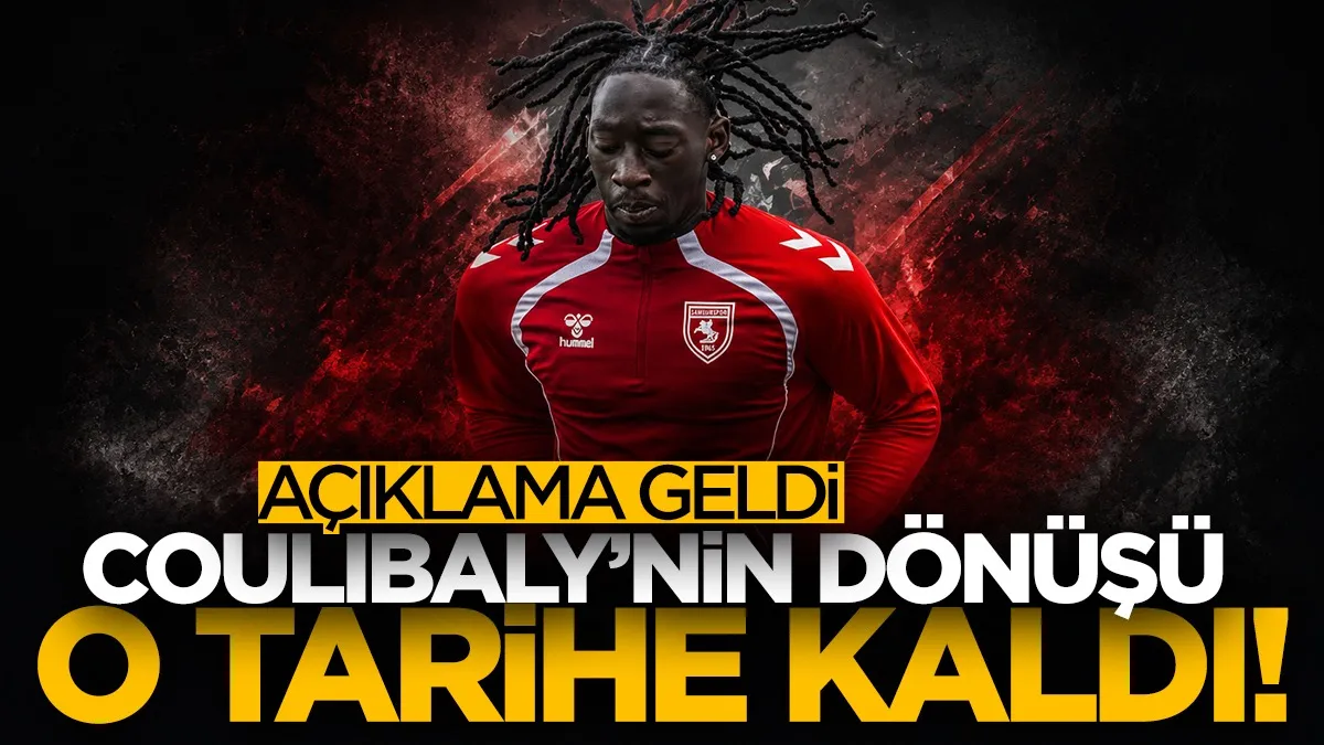 Samsunspor taraftarı merakla bekliyordu: Coulibaly o tarihte dönüyor! Fink açıkladı