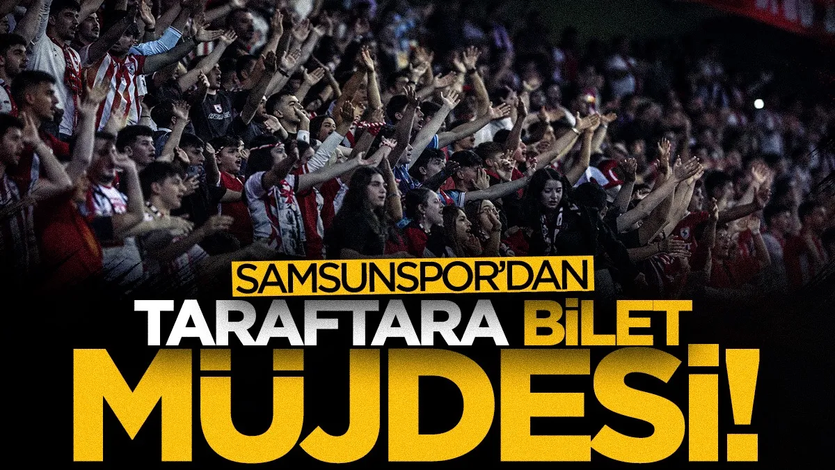Samsunspor-Trabzonspor maçı öncesi taraftara özel kampanya