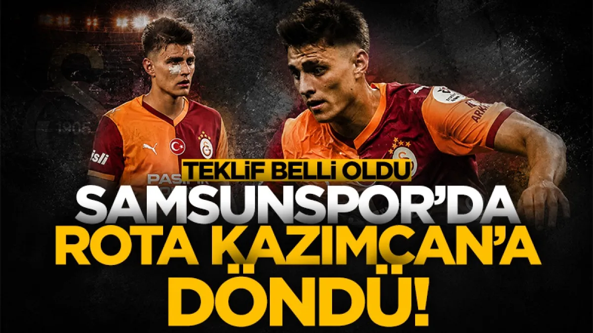 Samsunspor ve Başakşehir Kazımcan Karataş’ın peşinde