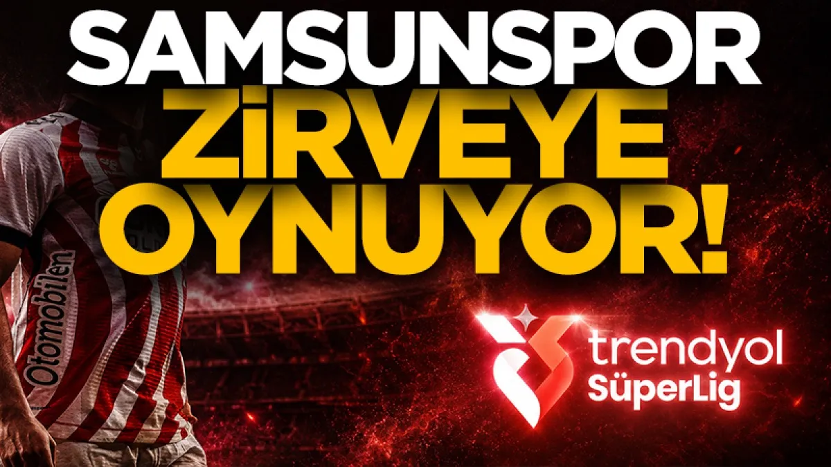Samsunspor yaş ortalaması verisiyle Süper Lig'de zirveye oynuyor