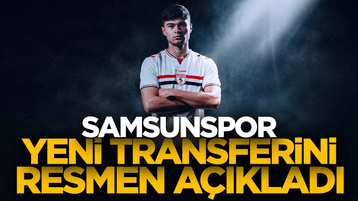 Samsunspor yeni transferi Gabriele Guarino'yu resmen açıkladı!