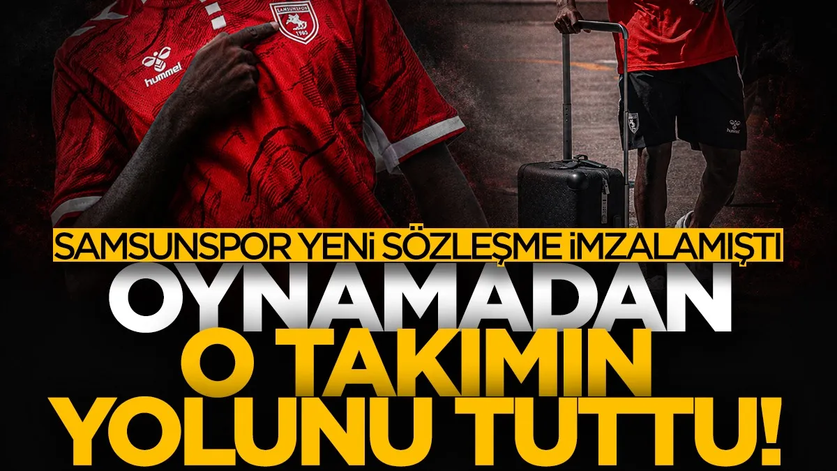 Samsunspor’a imza attı, oynamadan ayrıldı! İşte Diabate'nin yeni takımı...