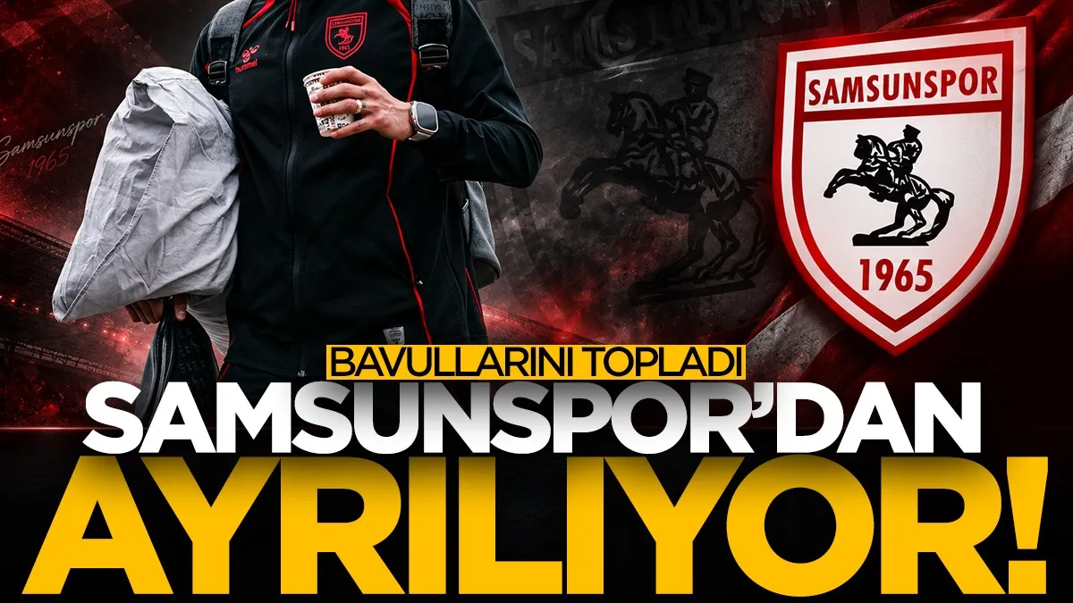 Samsunspor’da beklenen ayrılık gerçekleşti: Borevkovic ile yollar ayrıldı