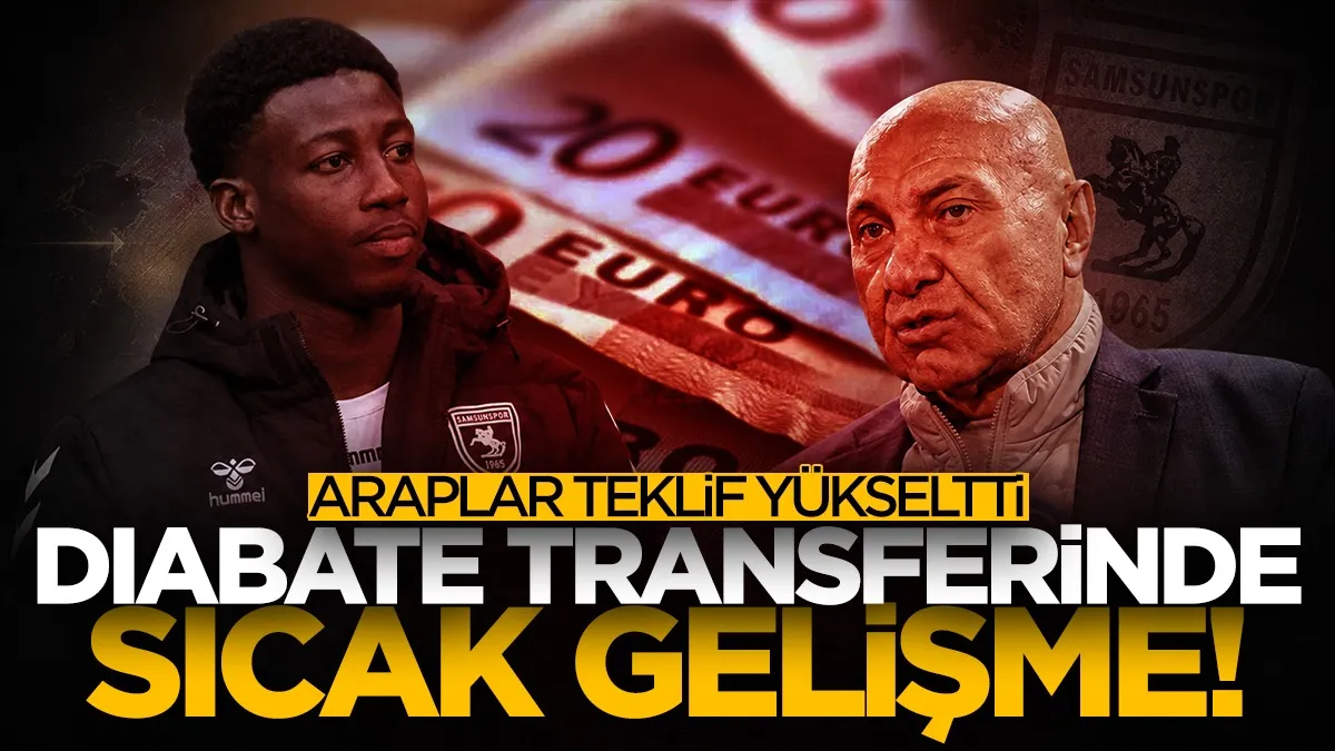 Samsunspor’da Diabate transferinde flaş gelişme! Rakam 8 milyon euroya çıktı
