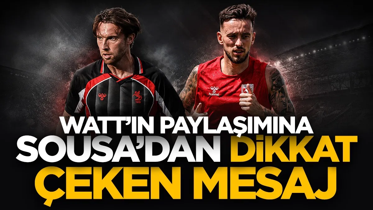 Samsunspor’da Elliot Watt’ın paylaşımına Afonso Sousa’dan dikkat çeken yorum