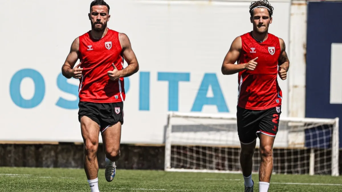 Samsunspor'da futbolcular dayanıklılık testinden geçti