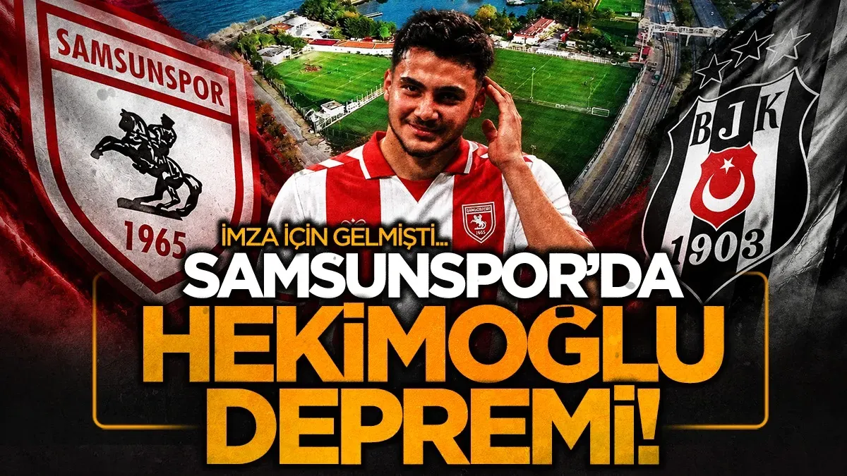 Samsunspor’da Mustafa Erhan Hekimoğlu transferi son anda iptal