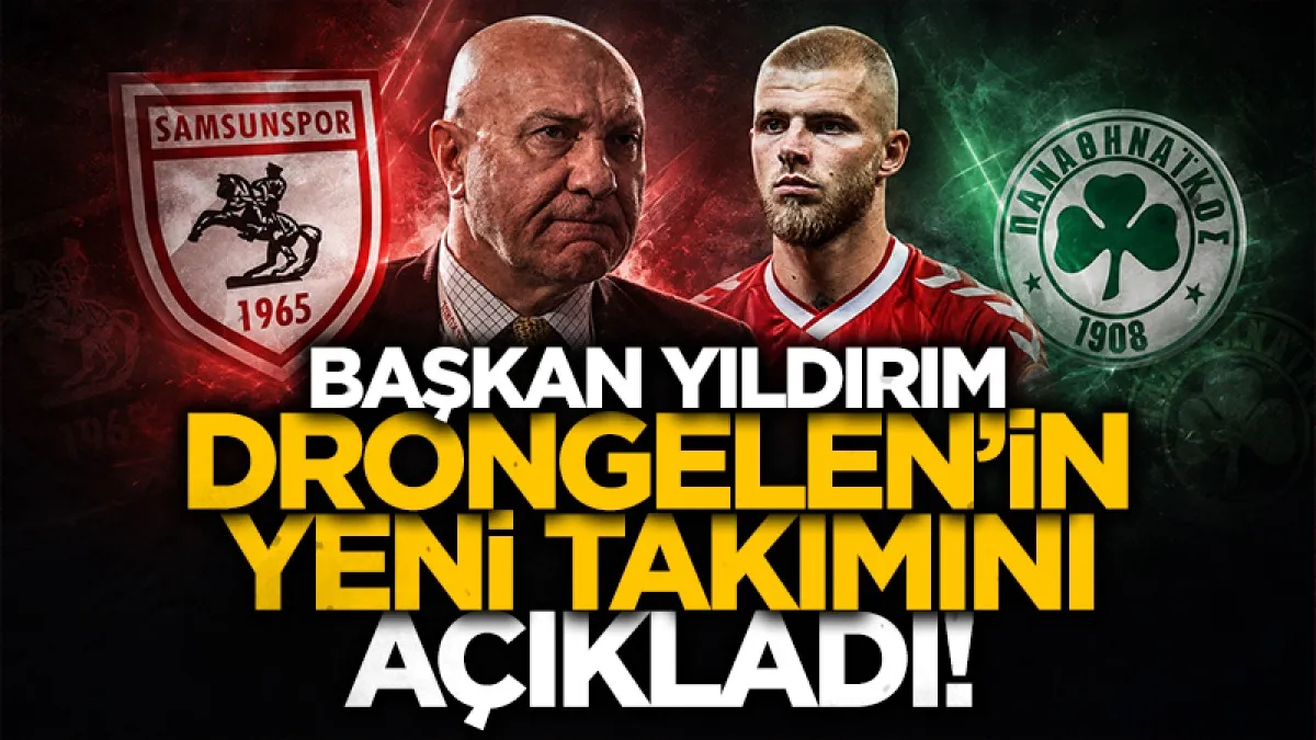 Samsunspor'da Rick Van Drongelen ayrılığı kapıda: Panathinaikos ile anlaşma an meselesi
